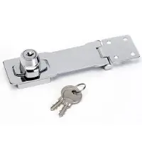 Masterlock Overvalslot, 118mm, chroom - 725EURD