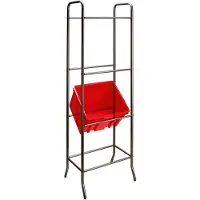 V-Part krattenrek, aluminium