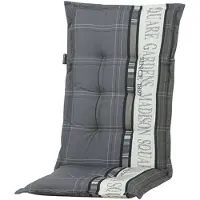 Madison kussen lage rug garden grey 105x50 -