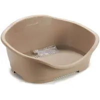 Stefanplast Hondenmand Ovaal 80 X 56 X 32 Cm Siliconen Beige