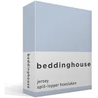 Beddinghouse - Jersey - Split-topper - Hoeslaken - 160x220 cm - Licht blauw