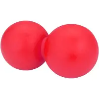 Avento Massage Bal - Twin - Roze - Siliconen - Diameter 6.2 cm