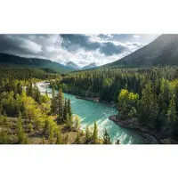 Overig Fotobehang Wild Canada - Meerkleurig - 2,80m X 450cm