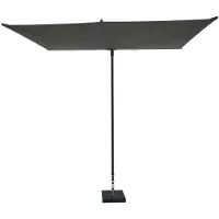 Madison Sun square grey stokparasol 250 x 125 cm zonwering