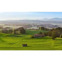Overig Fotobehang Paradiesisches Bayern - Meerkleurig - 2,80m X 450cm