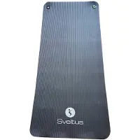 SVELTUS Trainingsmat - - Zwart - 140x60 cm - Fitness - Blote voeten