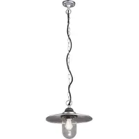 BES LED LED Tuinverlichting - Hanglamp - Trion Brinito - Plafond - E27 Fitting - Mat Grijs - Aluminium