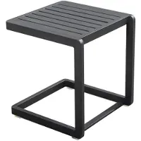 Yoi Bijzettafel Hokan Black 40 x 40 cm