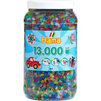 Hama - Strijkkralen Pot Glitter (13.000 stuks)