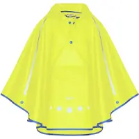 Playshoes Regenponcho Opvouwbaar Neon-geel Junior Maat L