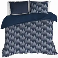De Witte Lietaer Dekbedovertrek Forest By Night Astral Aura Flanel-200 x 200 / 220 cm | 2-Persoons