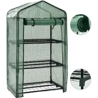 vidaXL Minikas 3-laags 69x49x125 cm