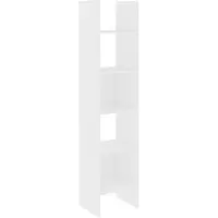 vidaXL Boekenkast 40x35x180 cm bewerkt hout wit