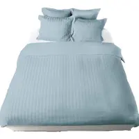De Witte Lietaer Dekbedovertrek De Witte Lietaer Zygo Ice Blue Satijn