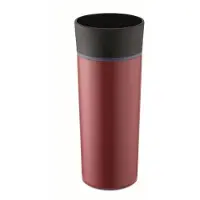 Weis Thermosbeker, Dubbelwandig, Rood, 360 Ml – Weis