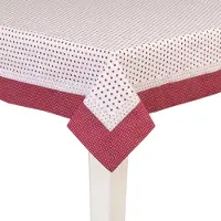 Clayre & Eef tafelkleed 150x250 cm - rood - katoen, 100% katoen