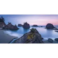 Komar Vliesbehang Digitale print vlies - Secret Beach - Afmeting 200 x 100 cm (1 stuk)