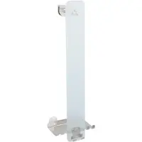 Alpina Handdoekhouder Mat Glas/RVS - 59 x 13 x 9 cm
