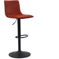 Bronx Velvet barkruk Frenkie koper 60-76 cm