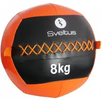 Blokker Sveltus Wallball 8 Kg Zwart/oranje