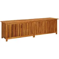 vidaXL Tuinbox 200x50x58 cm massief acaciahout