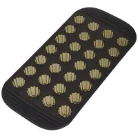 Mastrad Cakevorm Cannele - Siliconen - Voor 24 stuks - Zwart