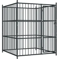 vidaXL Hondenkennel voor buiten 150x150x185 cm