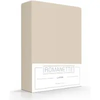 Romanette Laken Camel (Katoen)-150 x 250 cm (1-persoons)