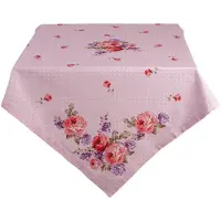 Clayre & Eef Roze Tafelkleed 130*180 cm DTR03