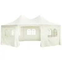 vidaXL Openlucht bruiloft partytent cover