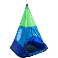 Hörby Bruk Schommeltipi Junior 95 Cm Polyetheen Blauw/groen