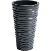 Prosperplast Bloempot (35 x 35 x 62 cm, Antraciet)
