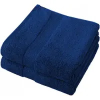 De Witte Lietaer Handdoek Stéphanie Blue Indigo (Set van 2)