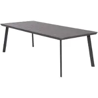 Garden Impressions Penedo tuintafel donker grijs - grijs 230x100 cm