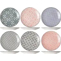 COSY&TRENDY Delirio Dinerbord - Ø23.5 cm - 6 Stuks
