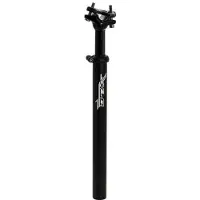 Xlc SP-S01 Geveerde zadelpen Diameter 27,2 mm | Lengte 350 mm | Veerweg 40 mm Zwart || Maat: 27.2 x 350 x 40