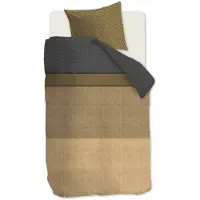 Beddinghouse dekbedovertrek Camaro goud 140x200/220