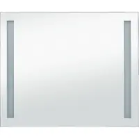 vidaXL Badkamerspiegel LED 80x60 cm