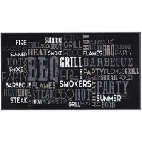 MD-ENTREE MD Entree - Barbecue Mat - BBQ Party - 67 x 120 cm