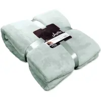 Unique living Justin fleece plaid