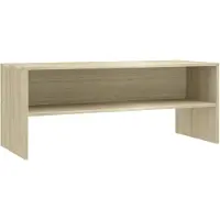 vidaXL Tv-meubel 100x40x40 cm bewerkt hout sonoma eikenkleurig