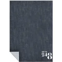 Slaap Vaak Stapelgoed Plaid Hampton (Blue) Maat: 100x150 Cm