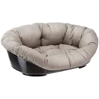 Ferplast hondenmand met kussen sofa 10 Grijs - 96x71xH32 cm