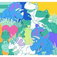 Komar Vliesbehang Digitale print vlies - Toy Story Rex and Trixie - Afmeting 300 x 280 cm