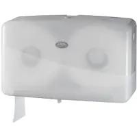 Euro Products Toiletroldispenser Mini-duo Jumbo 40 Cm Wit