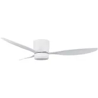 Freelight Plafondventilator Brezza Ø 132 cm met verlichting wit