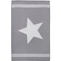 Seahorse Badmat Stardust - 50 X 75 Cm - Grijs - 2 Stuks
