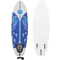 vidaXL Surfplank 170 cm blauw