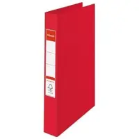 Esselte 2x Ringmappen rood A4 2 gaats - Opbergmap