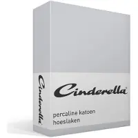 Cinderella Hoeslaken Light Grey (Katoen)-120 x 200 cm